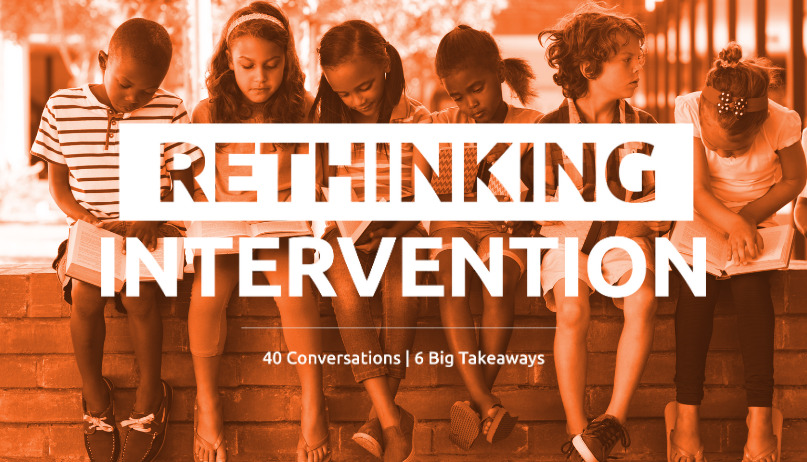 Logo for the Rethinking Intervention series